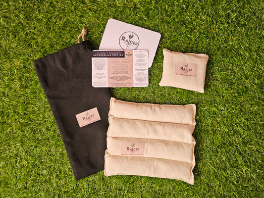 Pack Almohadillas Térmicas Infantiles - Semilla y cuarzo